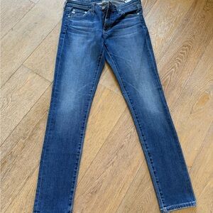 AG Adriano Goldschmied Blue Skinny Jeans